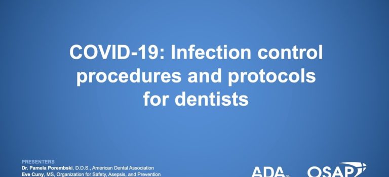 Dental Practice Financing For Dentists – Call BRT: 904-551-6090:  COVID-19: Infection Control Procedures and Protocols for Dentists