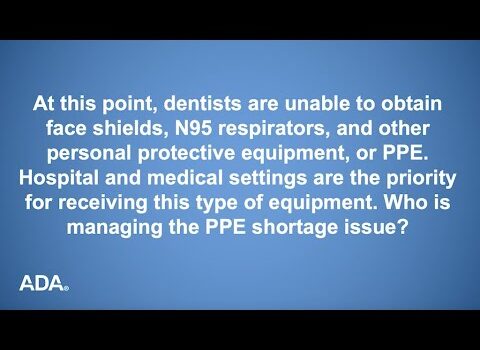 Dental Practice Financing For Dentists – Call BRT: 904-551-6090:  COVID-19 and Dentistry: Who’s Managing the Protective Personal Equipment Shortage Issue?
